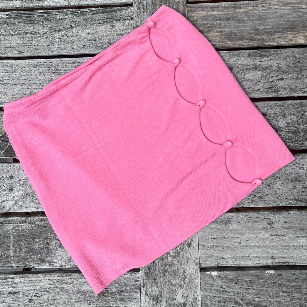 Princess Polly Pink Cutout Skirt
